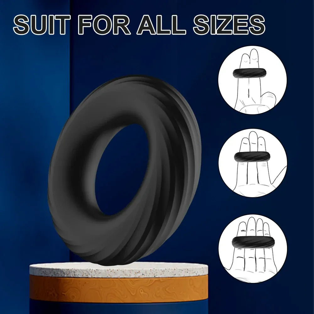 Thick Cock Ring For Delayed Ejaculation And Enlarged Penis